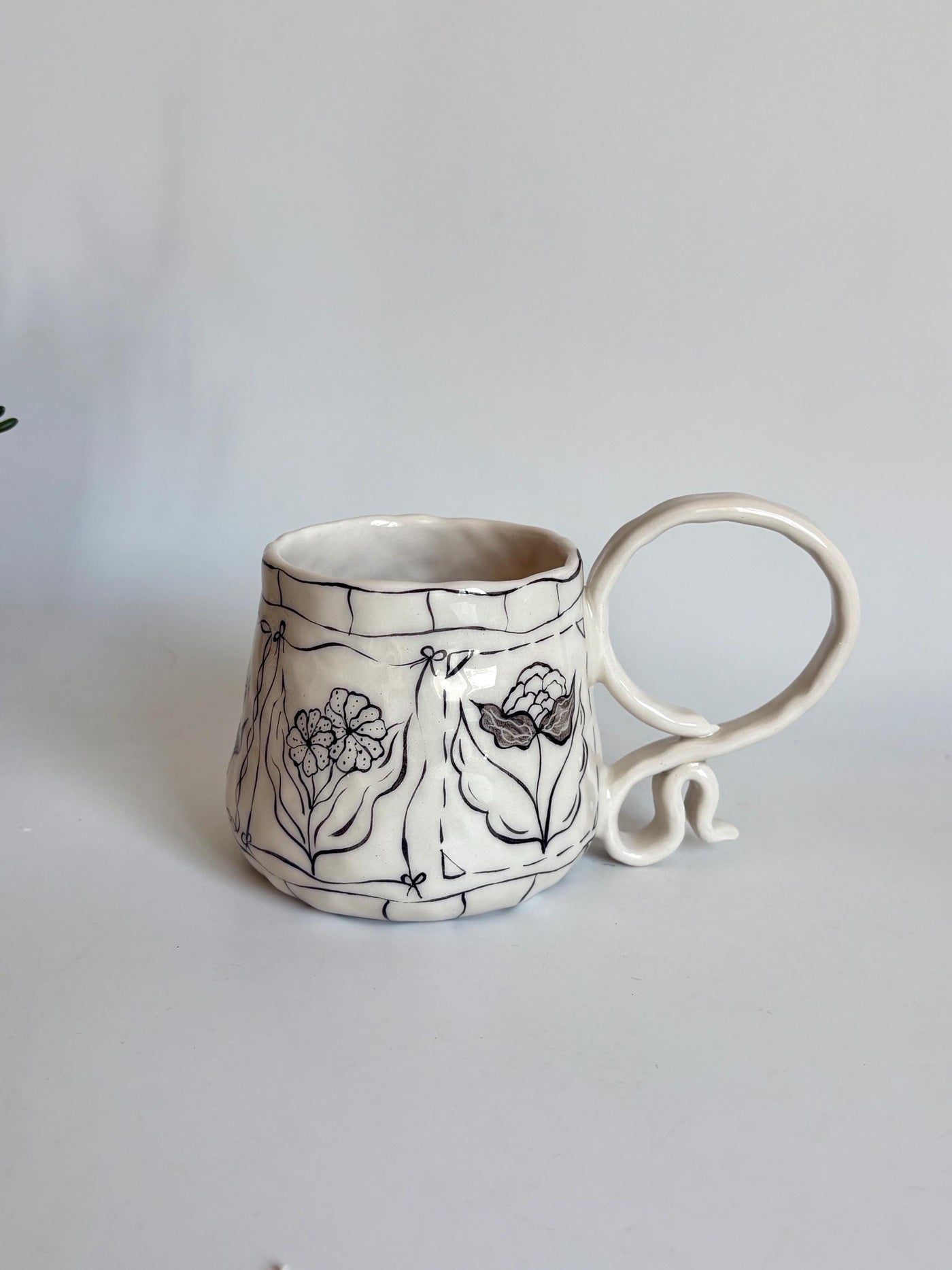 Black and White Mug