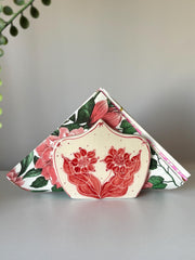 Red Tulip Napkin Holder