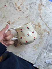 Cute Minimalist Poppy Flower Mug