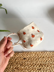 Cute Minimalist Pumpkin Halloween Mug