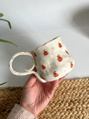 Cute Minimalist Pumpkin Halloween Mug