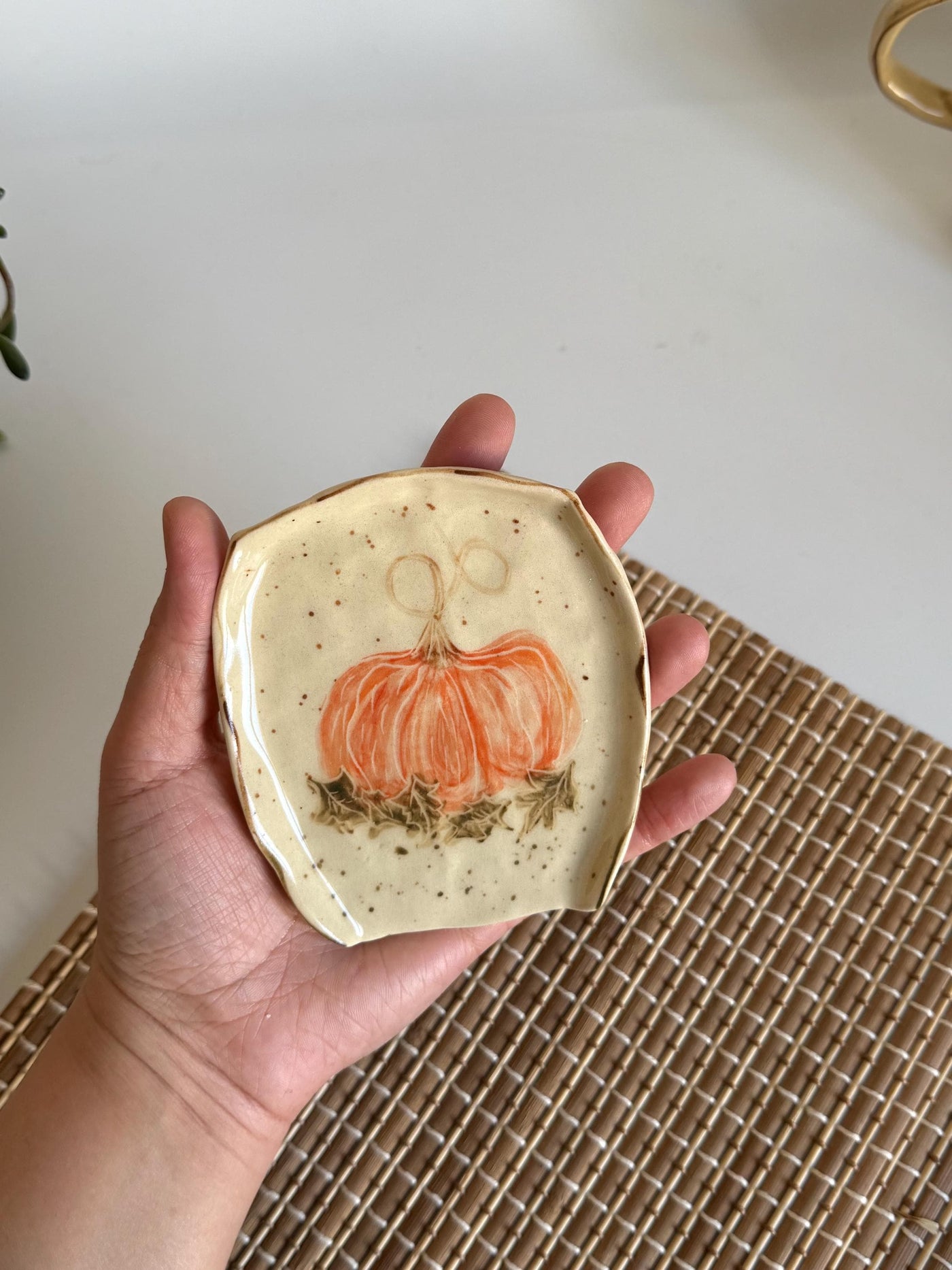 Pumpkin Decor Spoonrest