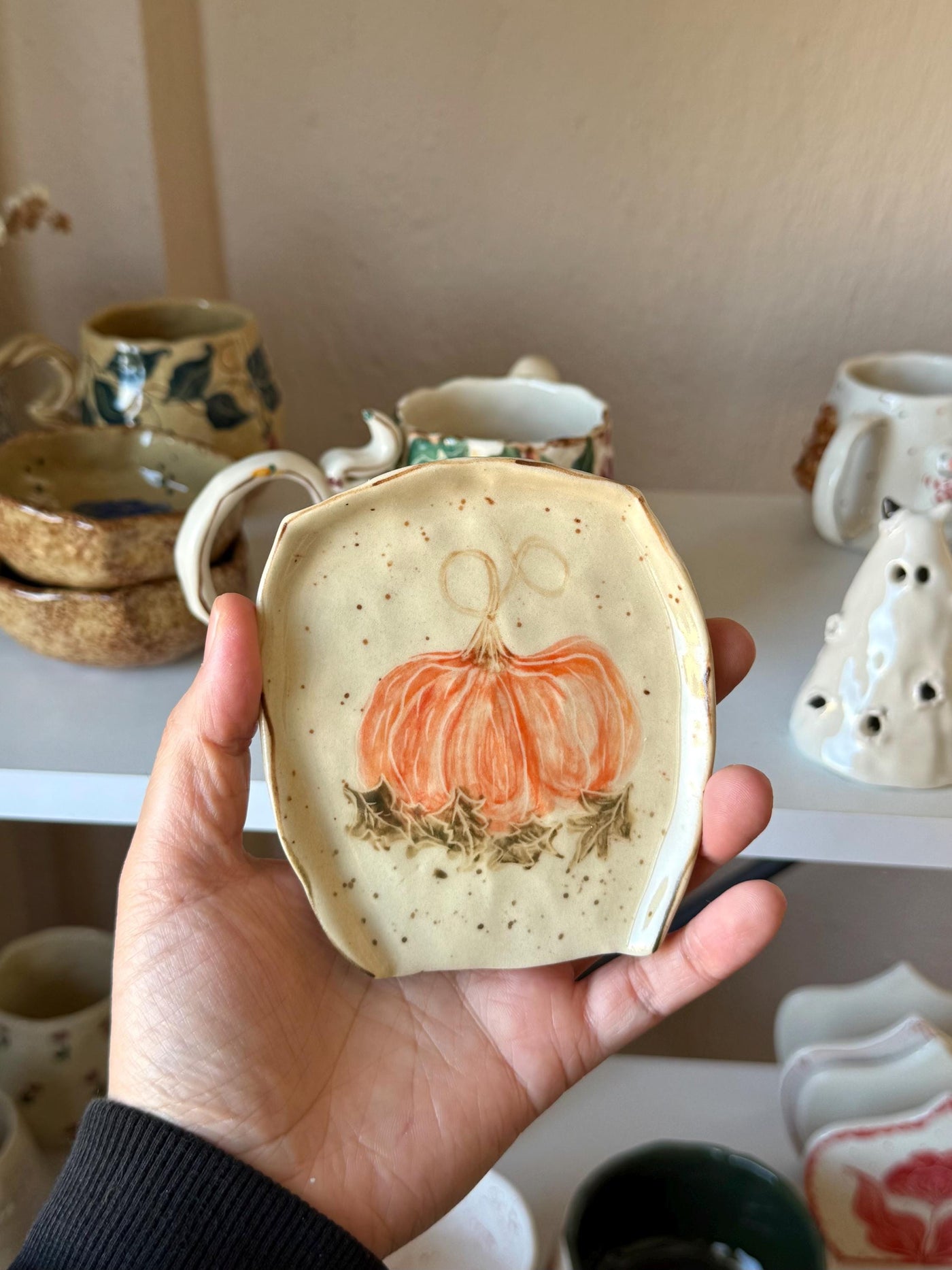 Pumpkin Decor Spoonrest