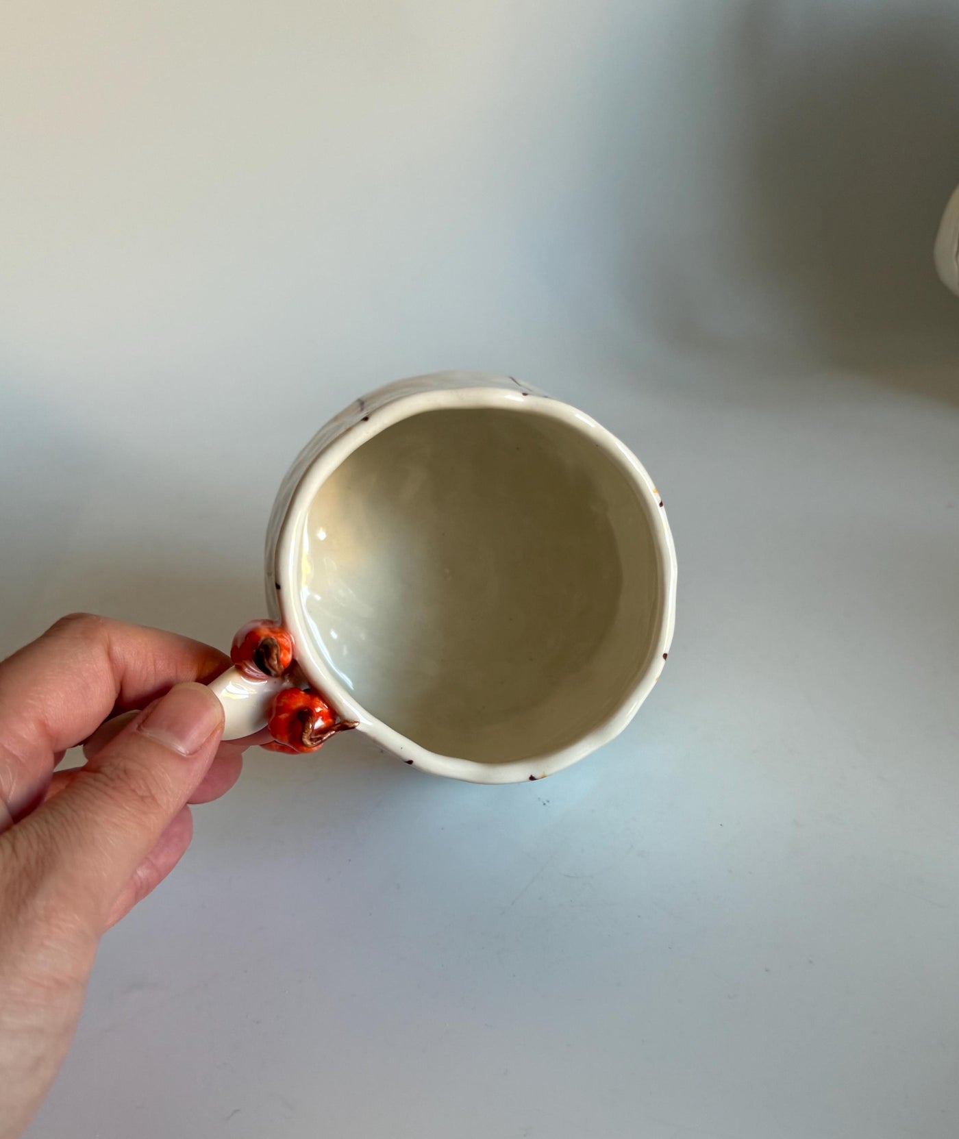Mini Pumpkins on Handle Fall Mug