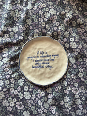 Customizable Customizable Note Plate