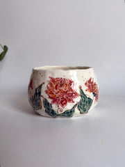 Dahlia Flower Bowl