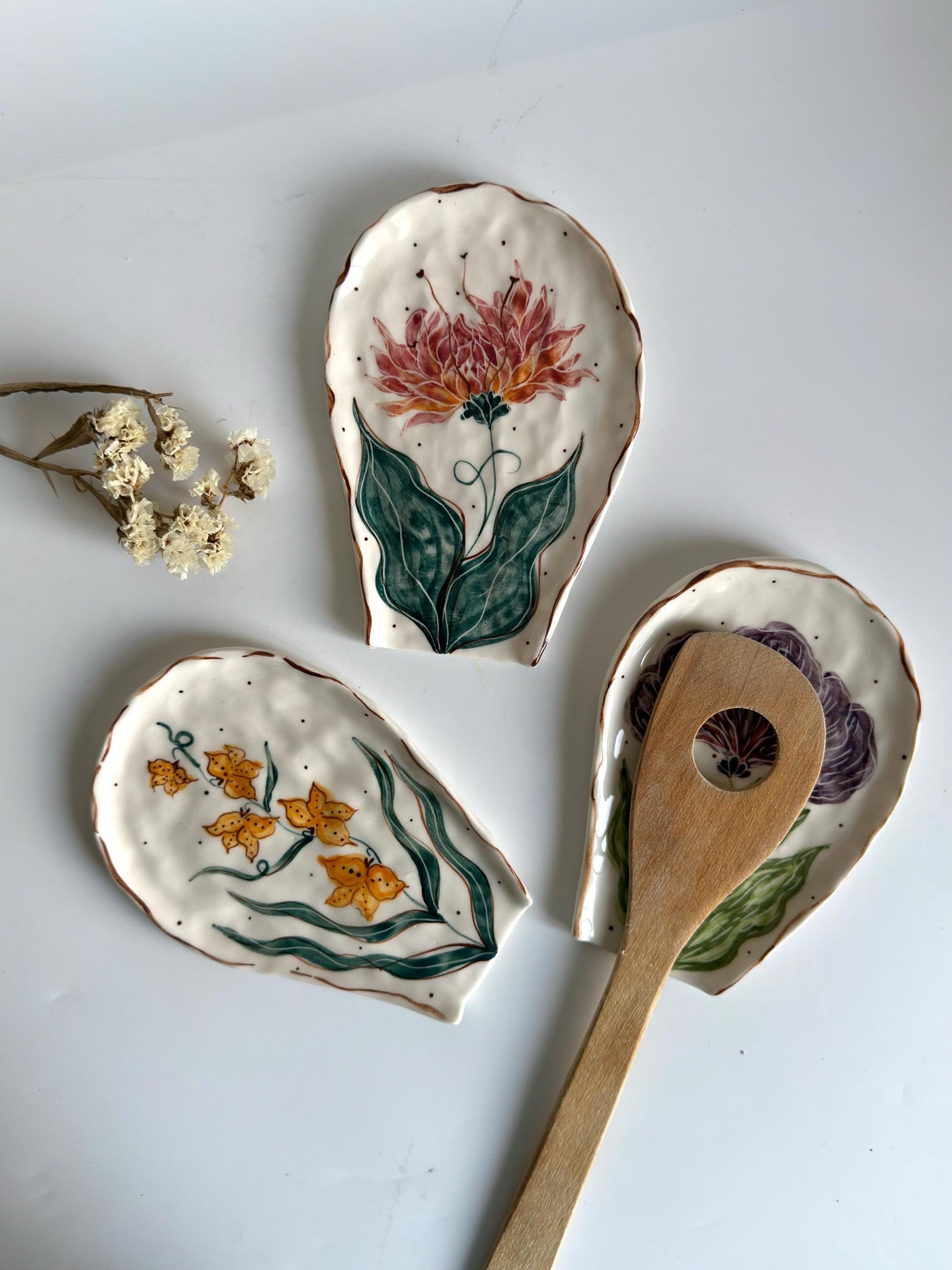 Vintage-Inspired Spoon Rests