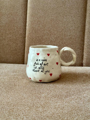 Personalized Love Letter Mug