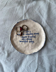Customizable Customizable Note Plate