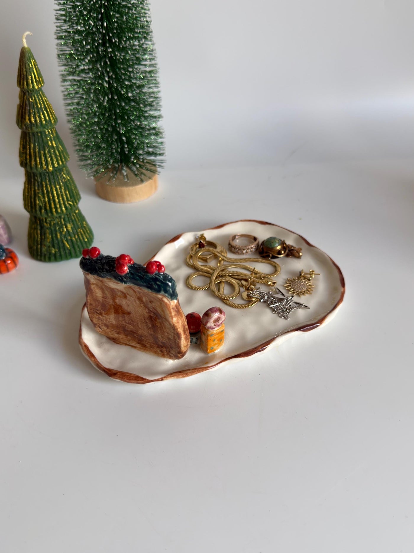Fireplace Decor Trinket Dish
