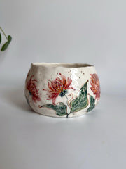 Dahlia Flower Bowl