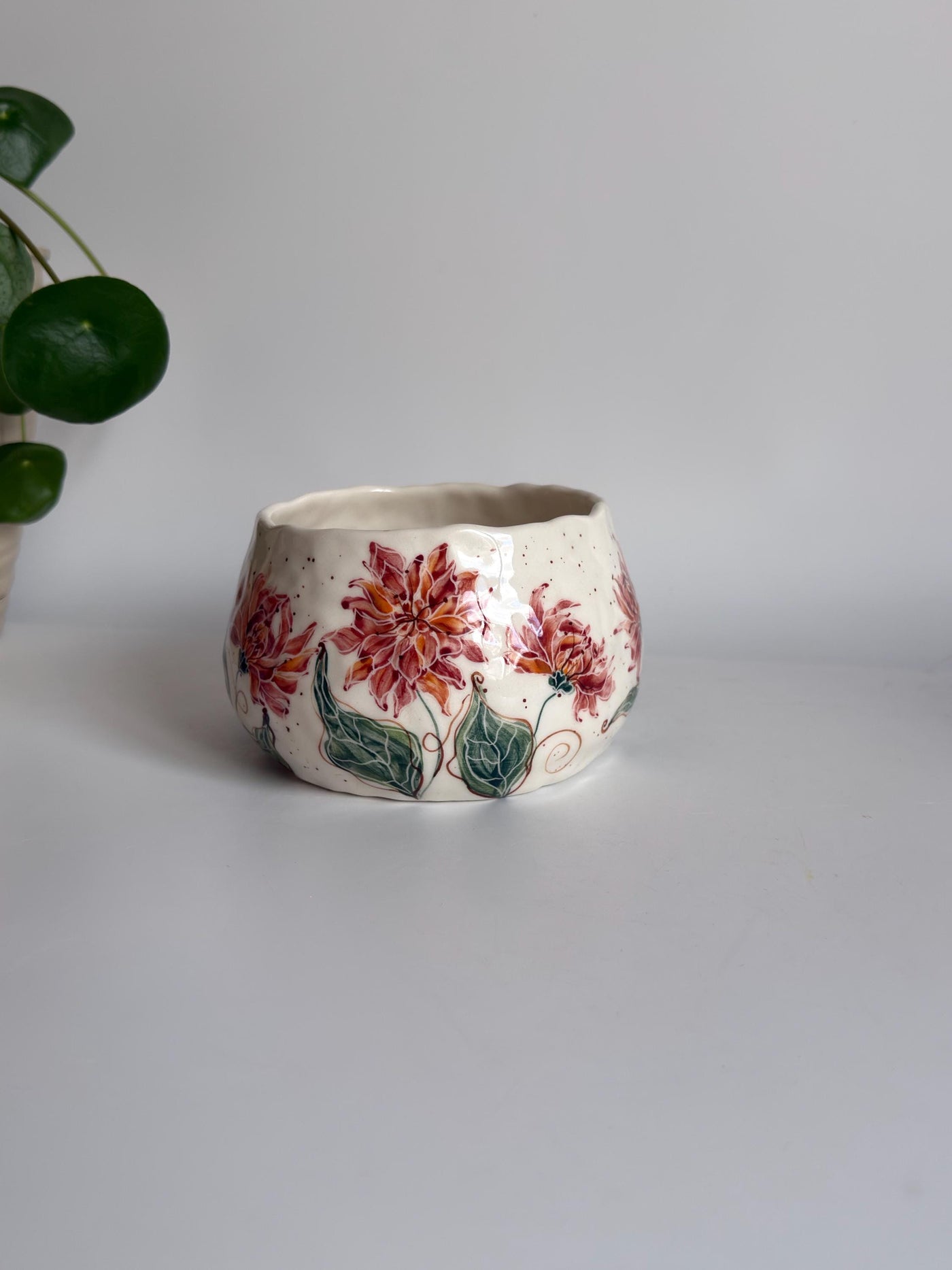 Dahlia Flower Bowl
