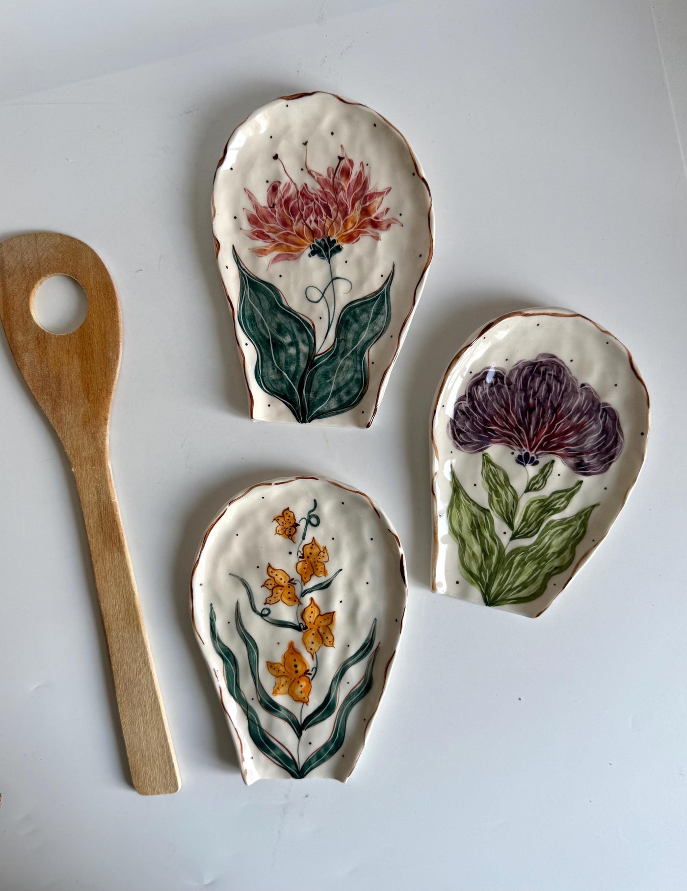 Vintage-Inspired Spoon Rests