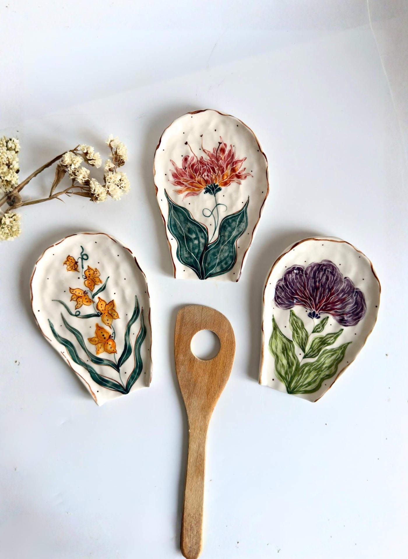 Vintage-Inspired Spoon Rests