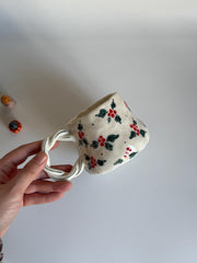 Winterberry Christmas Mug