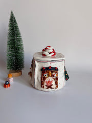 Christmas Ceramic Jar Design 1