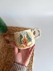Snowman - Christmas Snow Globe Mug
