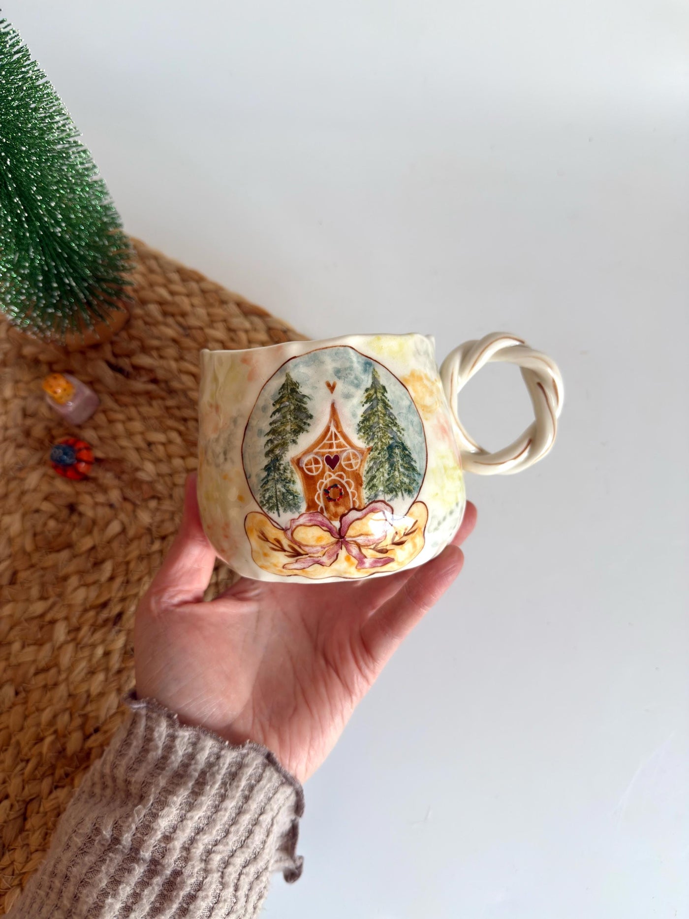 Snowman - Christmas Snow Globe Mug