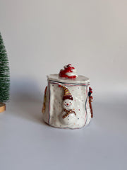 Christmas Ceramic Jar Design 1