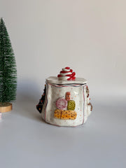 Christmas Ceramic Jar Design 1