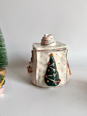 Christmas Ceramic Jar Design 2