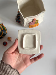 Christmas Ceramic Jar Design 2