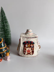 Christmas Ceramic Jar Design 2