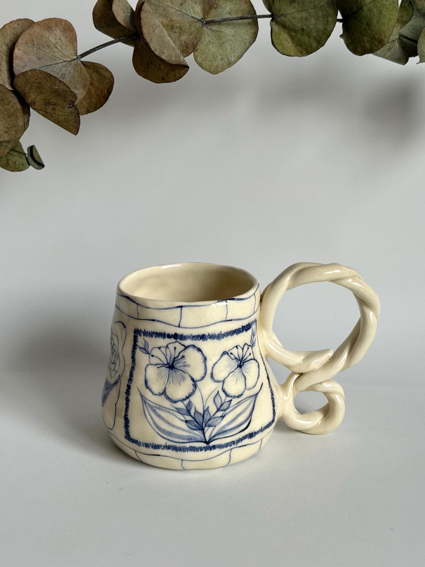 Rustic Bloom Tarot Cards Mug