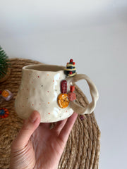 Christmas Tree on Handle Mug