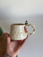 Christmas Tree on Handle Mug