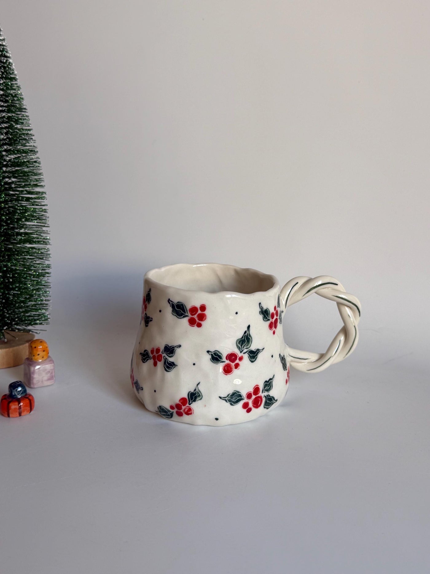 Winterberry Christmas Mug