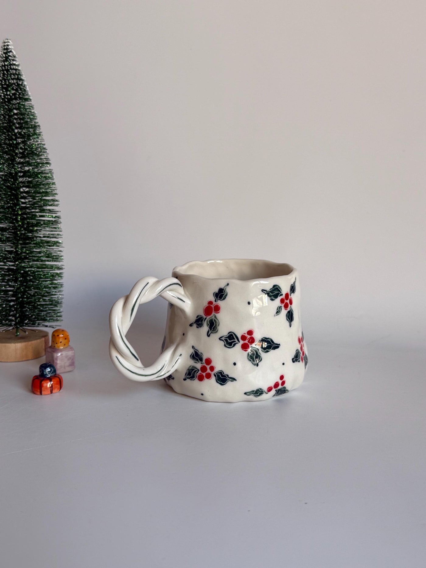 Winterberry Christmas Mug