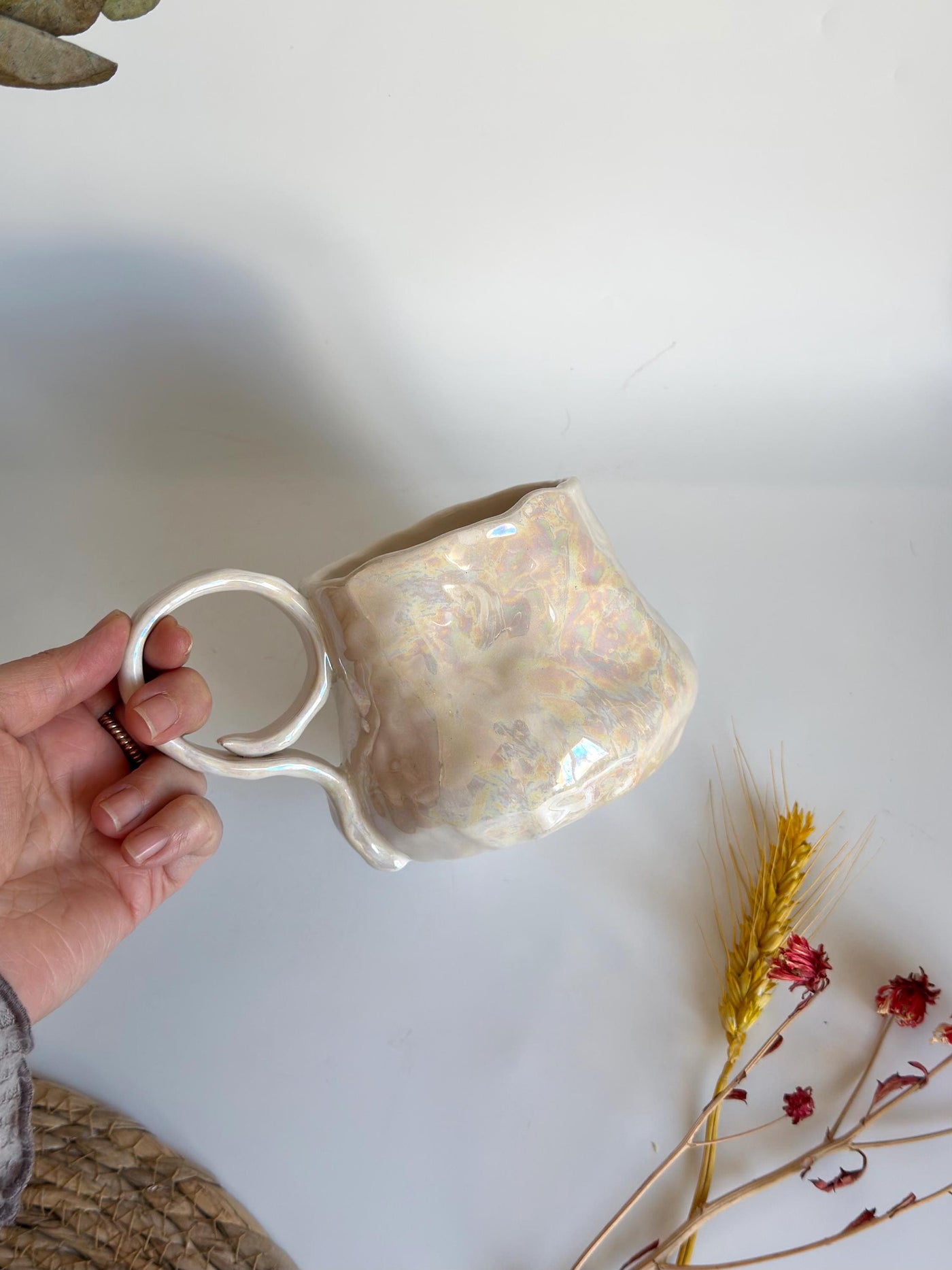 Pearl Effect Basic Mug
