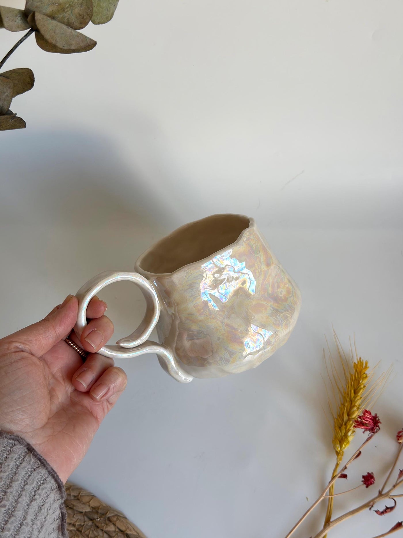 Pearl Effect Basic Mug