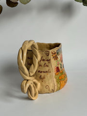 Whimsical Handle Mug