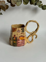 Whimsical Handle Mug