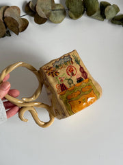 Whimsical Handle Mug