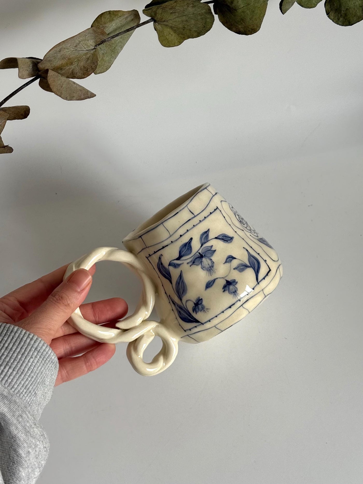 Rustic Bloom Tarot Cards Mug