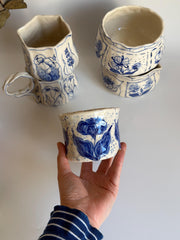 Blue Tulips Cup