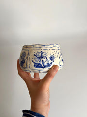 Botanical Blue Flowers Bowl
