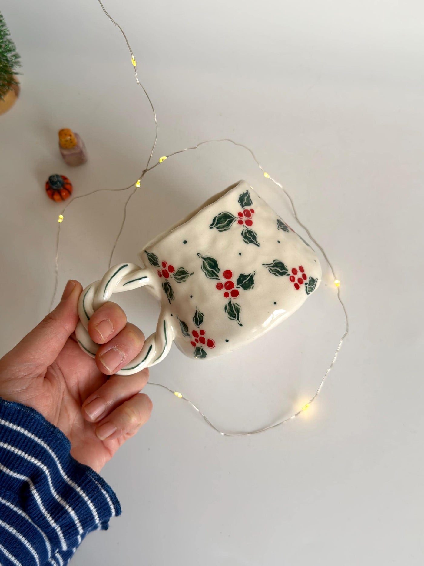 Winterberry Christmas Mug