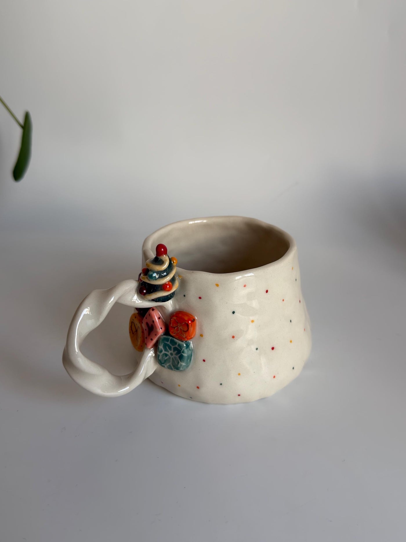 Christmas Tree on Handle Mug