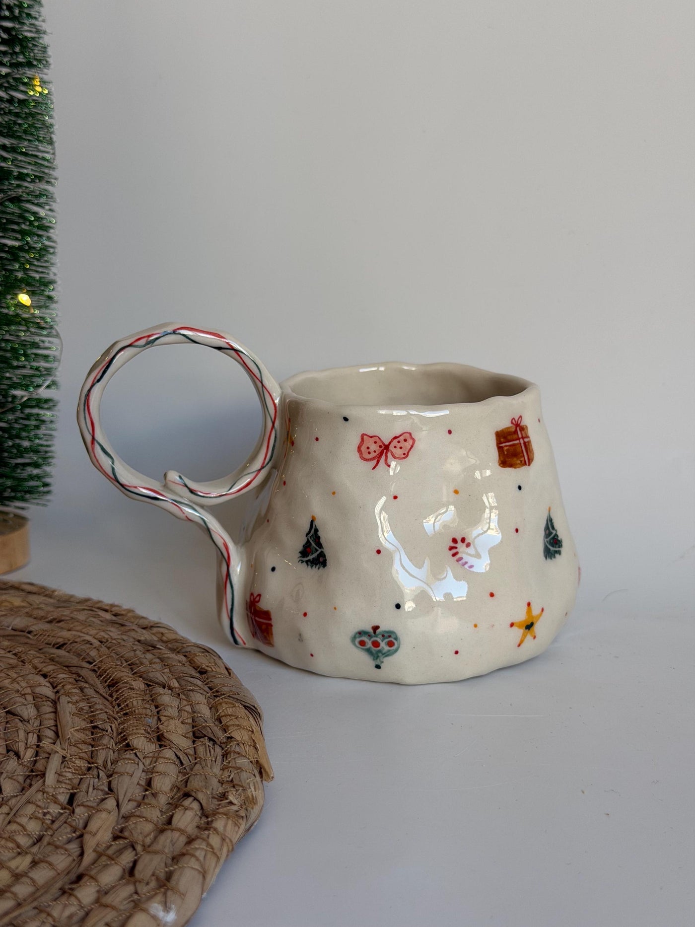 Cute Minimalist Christmas Mug