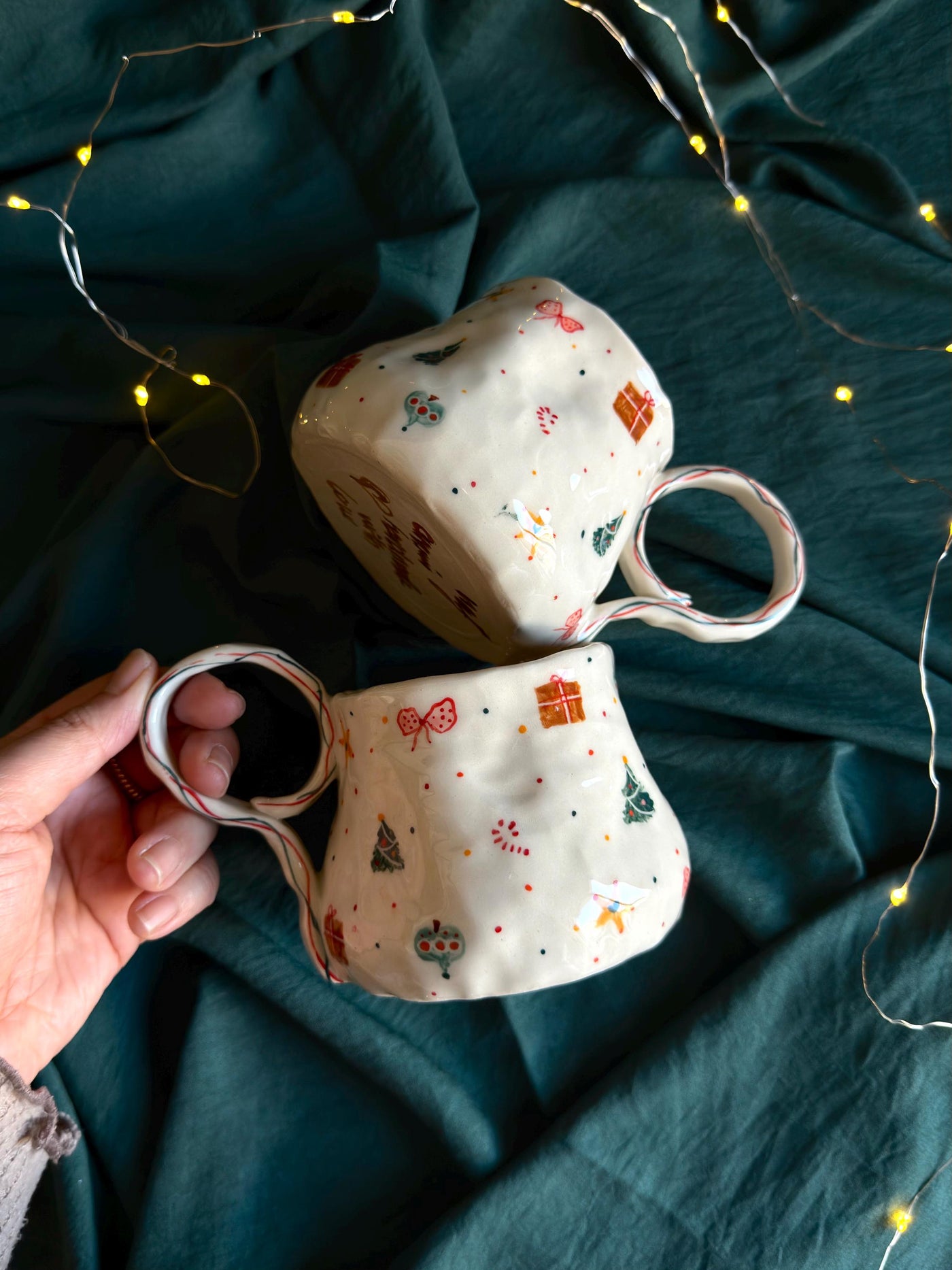 Cute Minimalist Christmas Mug