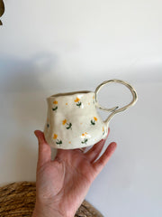 Yellow Tulips Minimalist Mug
