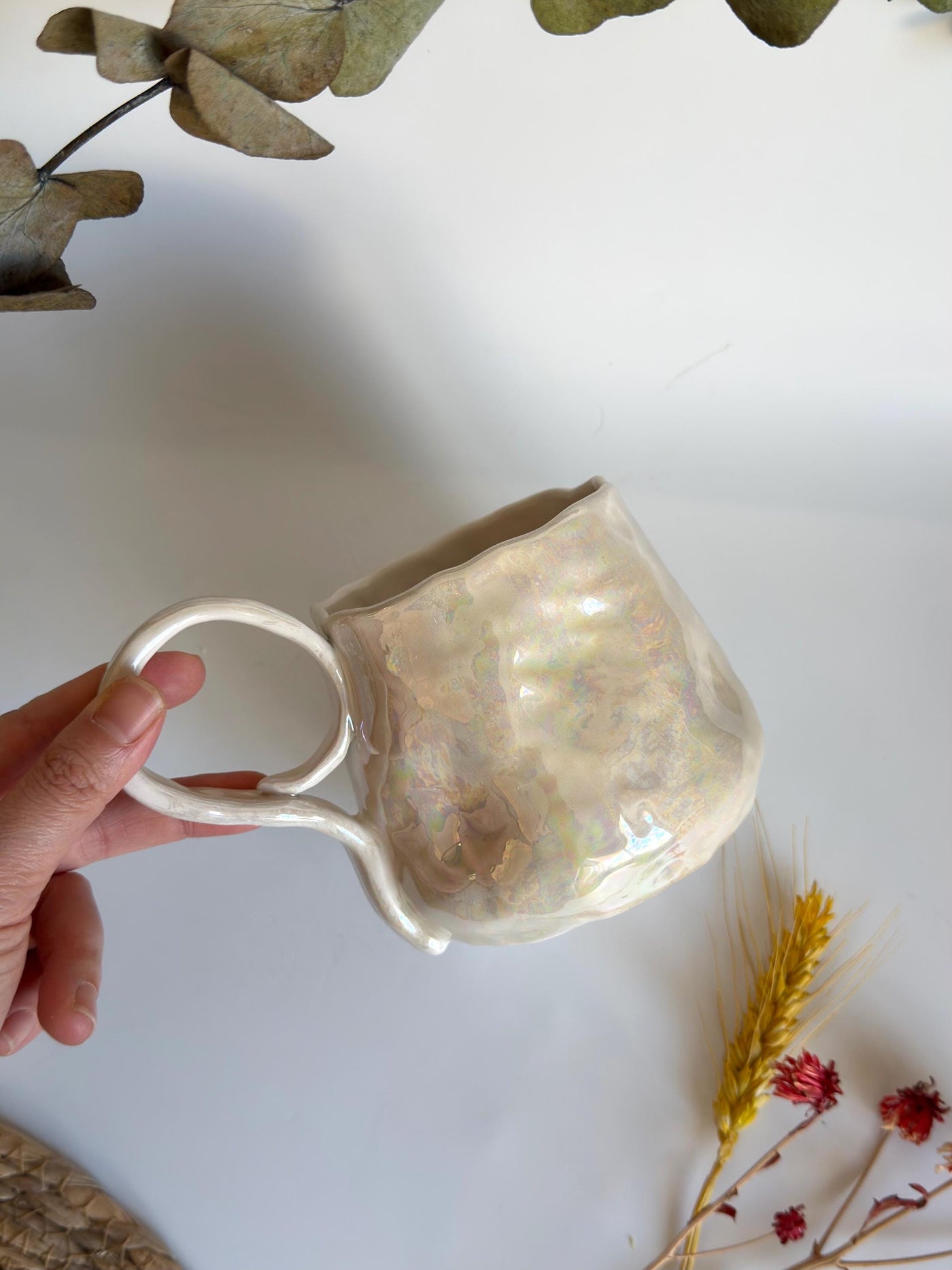 Pearl Effect Basic Mug