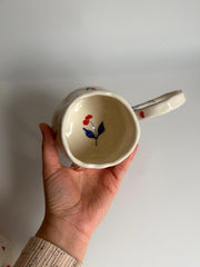 Cute Minimalist Poppy Flower Mug