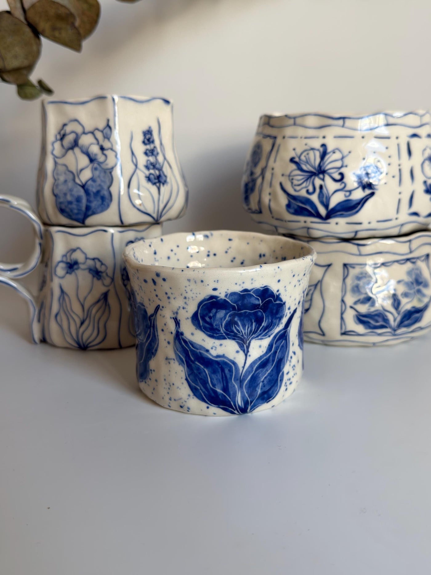 Blue Tulips Cup