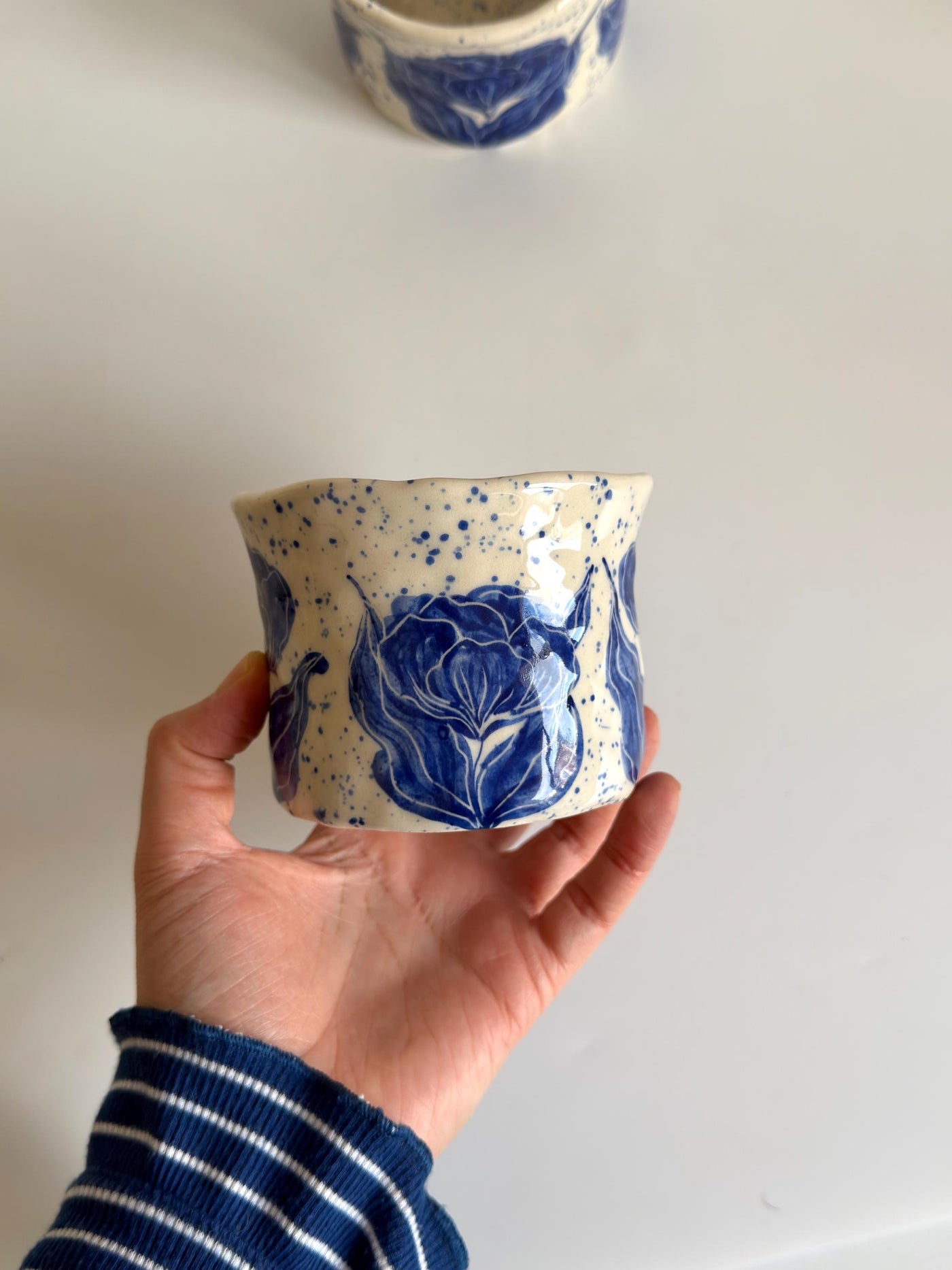 Blue Tulips Cup
