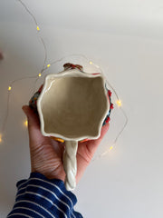 Christmas Theme Fireplace Mug